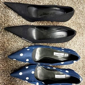 Balenciaga Heels, 2 pairs.